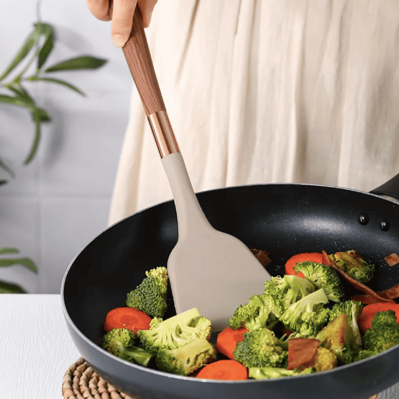 CulinaryEase - Juego de utensilios de cocina de silicona