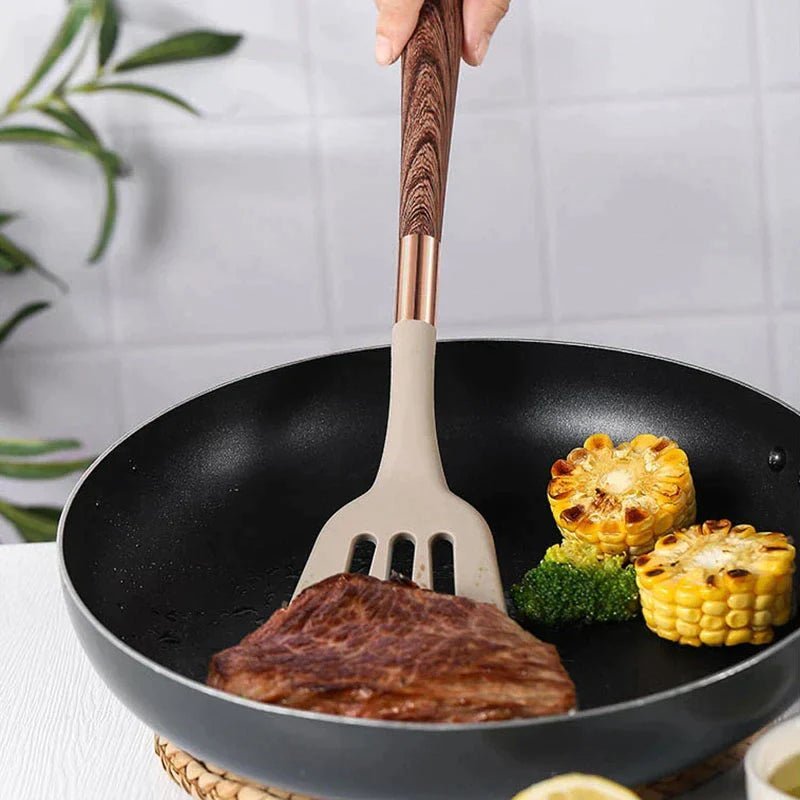 CulinaryEase - Juego de utensilios de cocina de silicona