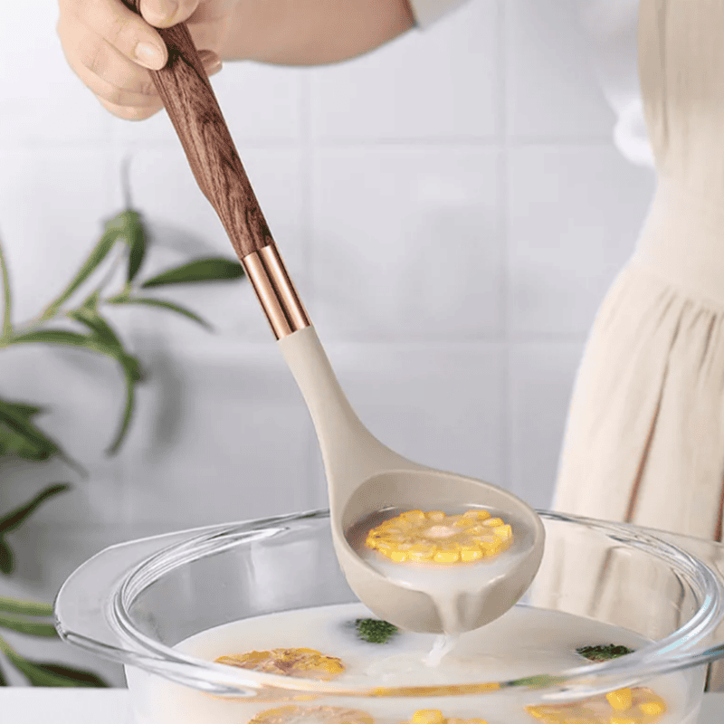 CulinaryEase - Juego de utensilios de cocina de silicona