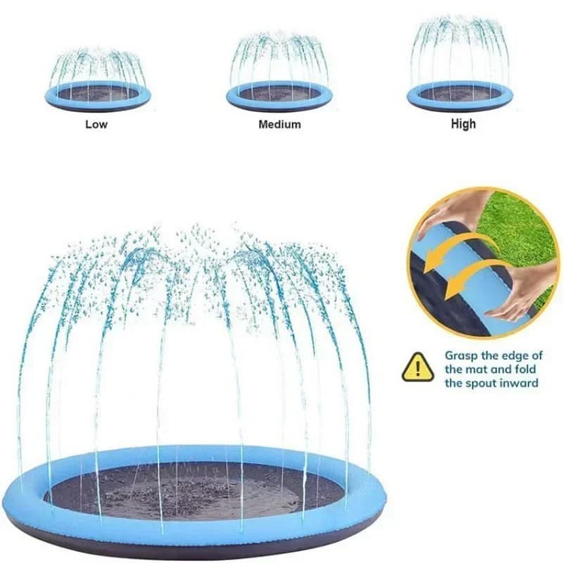 Tapete acuático para perros | Juego interactivo para verano