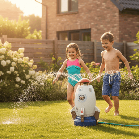 Juguete acuático giratorio 360° | Diversión de agua para niños