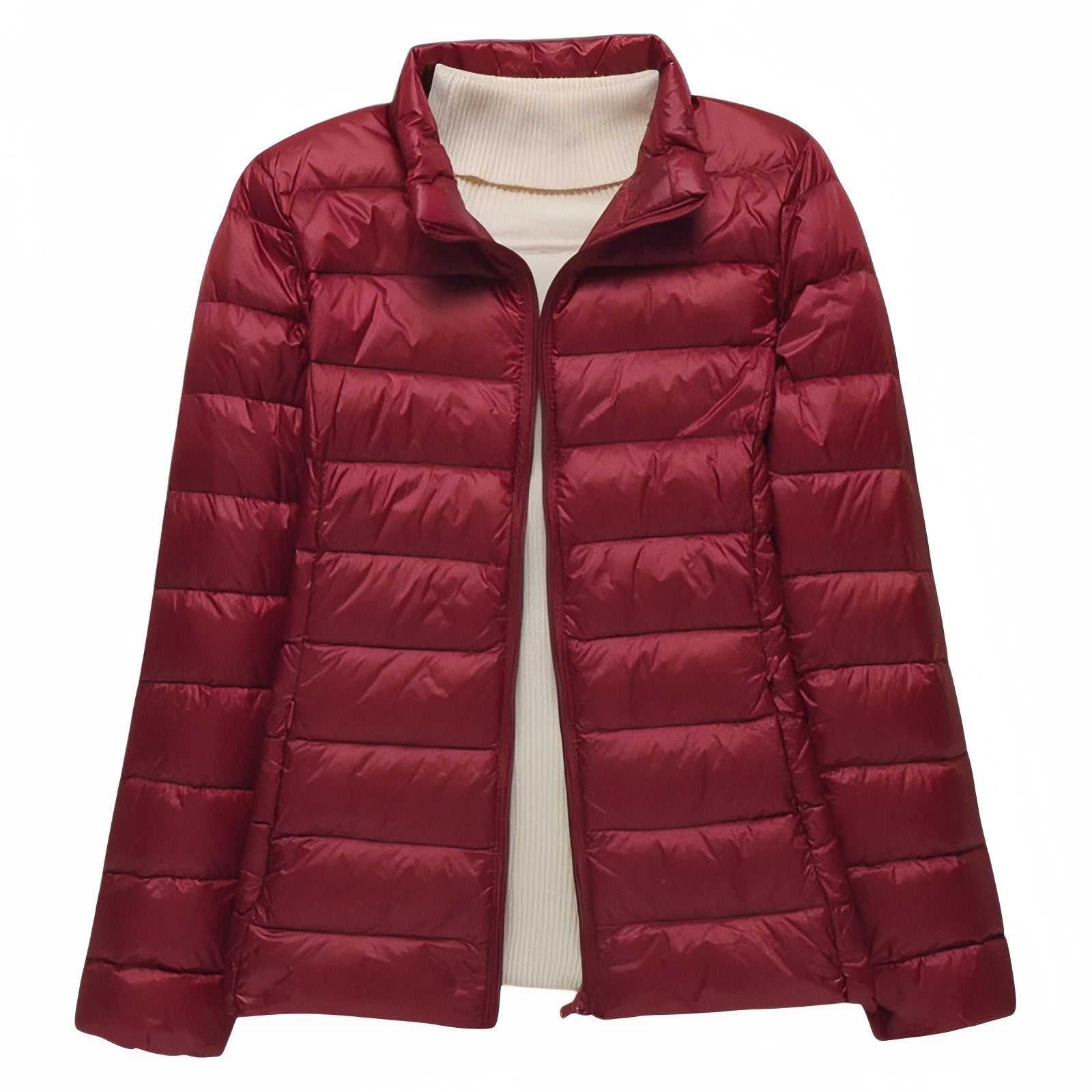 Chaqueta Acolchada de Senderismo Compresible para Mujer