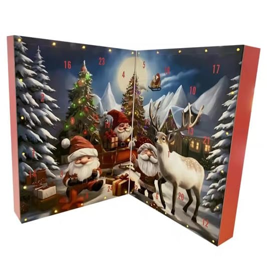 Calendario de Adviento 2025 Gnomo de Navidad