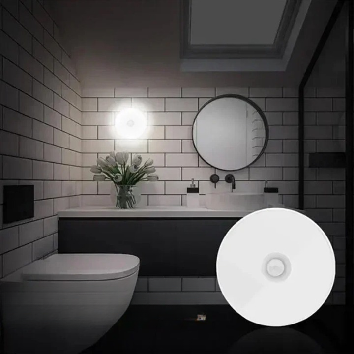 Lámpara LED adhesiva con sensor de movimiento inalámbrico