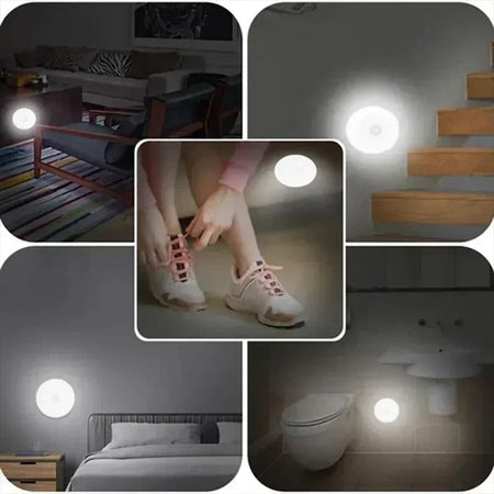 Lámpara LED adhesiva con sensor de movimiento inalámbrico