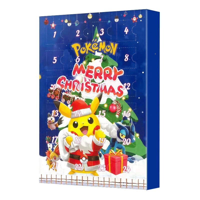 24 figuras de Pokémon y cuenta atrás