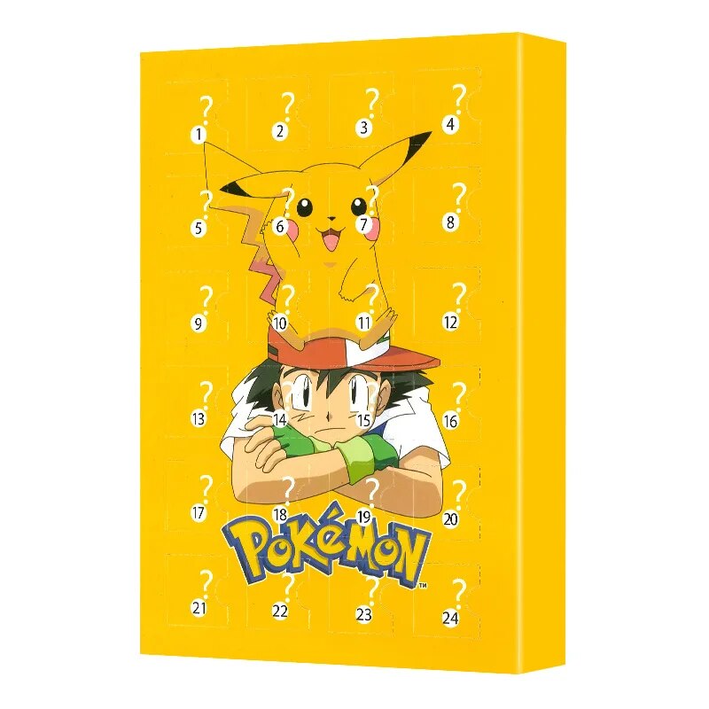 24 figuras de Pokémon y cuenta atrás