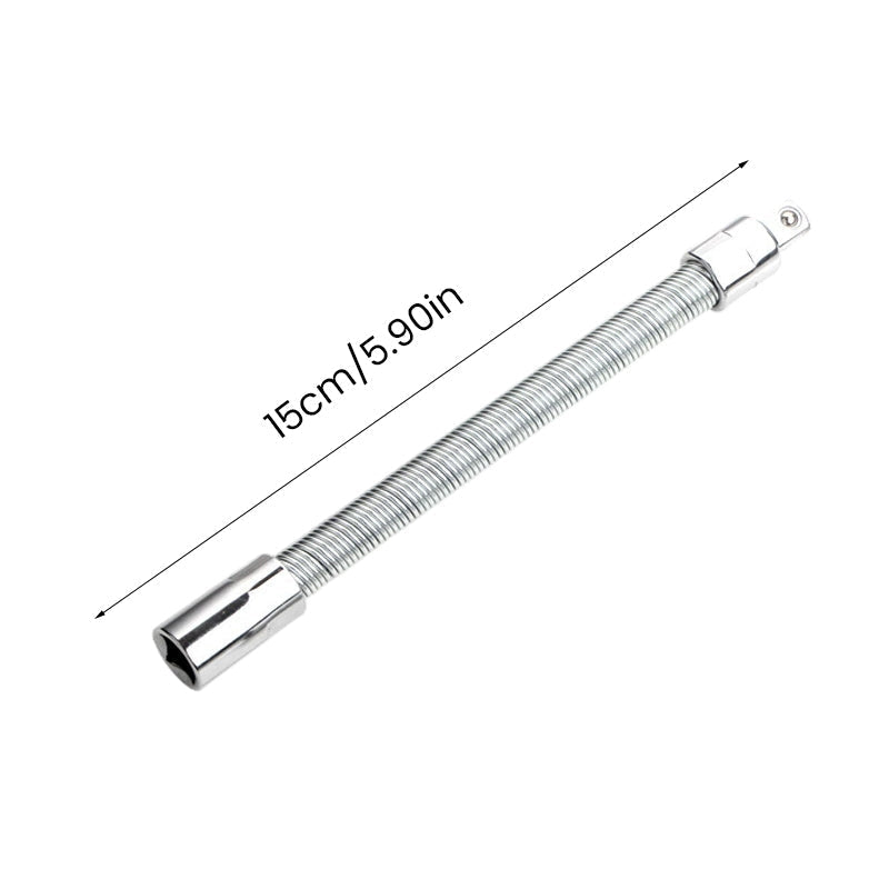 Adaptador de extensión flexible para taladro y llaves de vaso