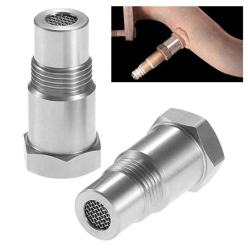Adaptador de sonda lambda con mini catalizador integrado M18x1,5