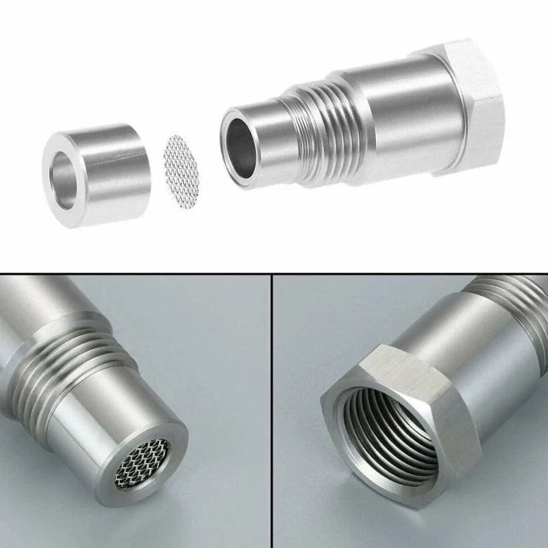 Adaptador de sonda lambda con mini catalizador integrado M18x1,5