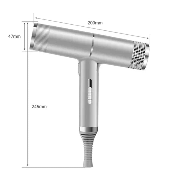 AeroBlitz - Secador de pelo profesional ultraligero con motor de alta velocidad