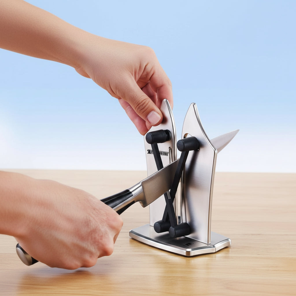 Afilador de cuchillos de precisión para el cuidado sin esfuerzo de tus cuchillos