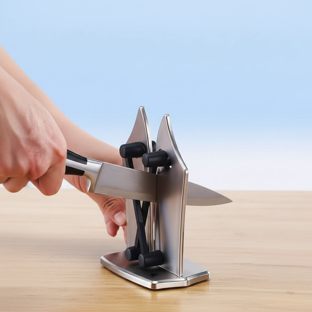 Afilador de cuchillos de precisión para el cuidado sin esfuerzo de tus cuchillos