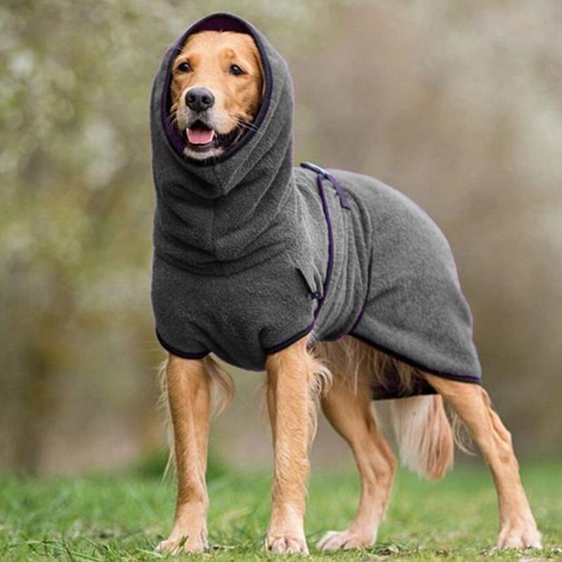 Albornoz ajustable para mascotas