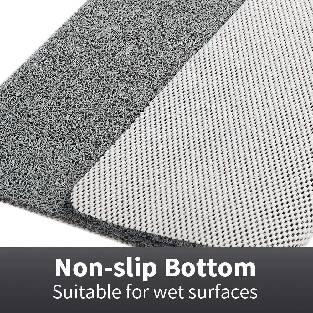 Alfombrilla antideslizante para ducha – Suave, segura, fácil de limpiar, tamaño personalizable, drenaje rápido