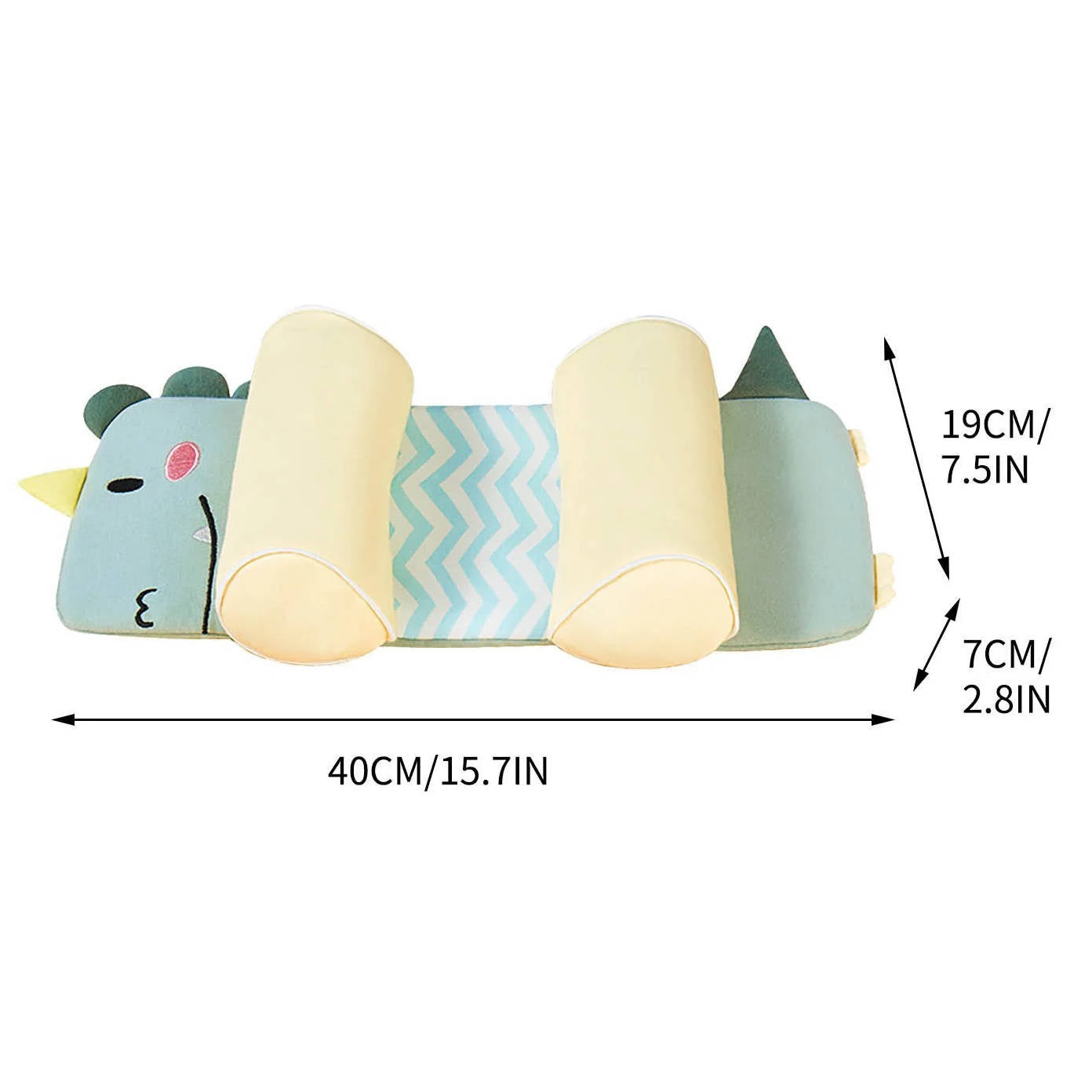 Almohada ajustable para la cabeza del bebé recién nacido
