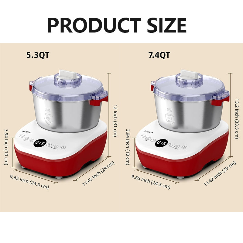 Amasadora automática con función de fermentación