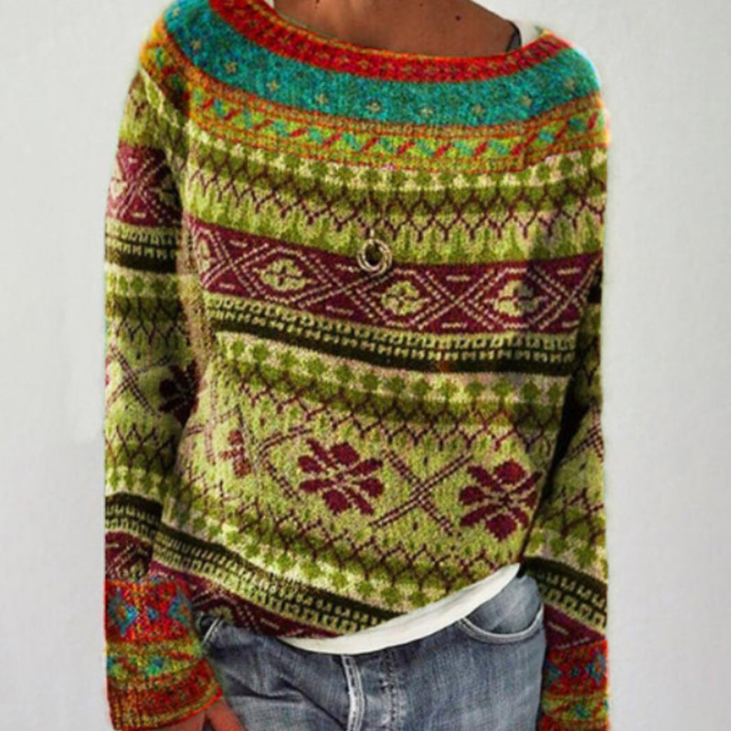 Anne™ - Jersey de punto vintage de invierno