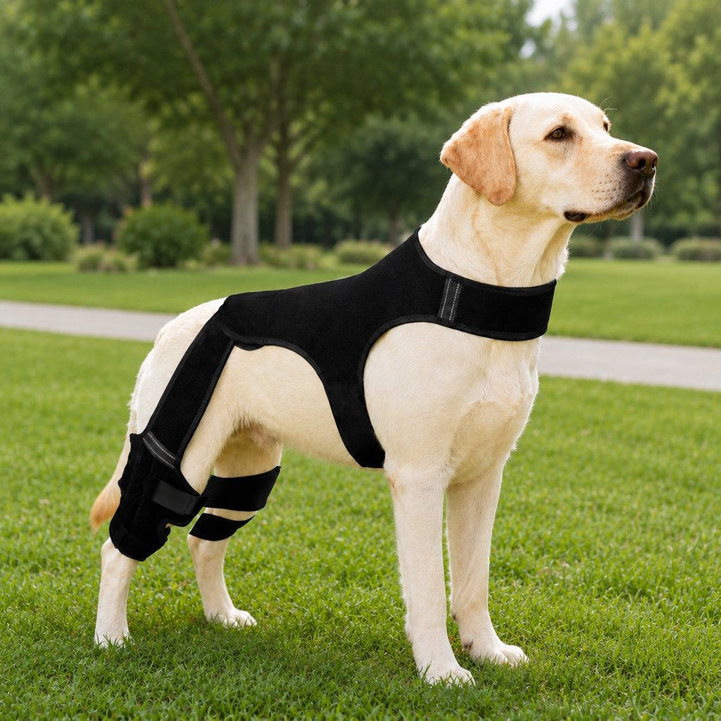 Arnés de soporte para patas traseras RearGuard para perros – Estabilizador antideslizante para patas traseras en perros 