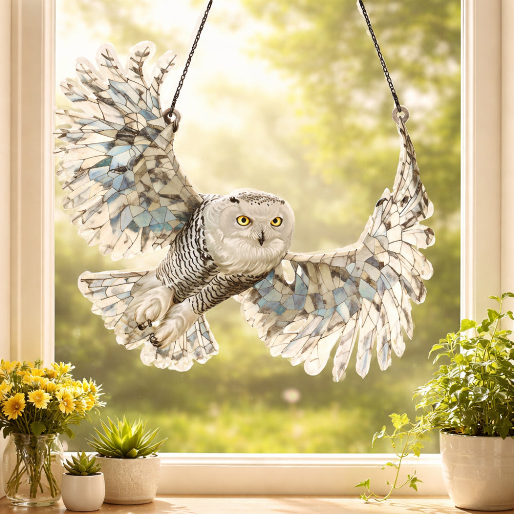 Atrapasol de colibrí para ventana decoración colgante