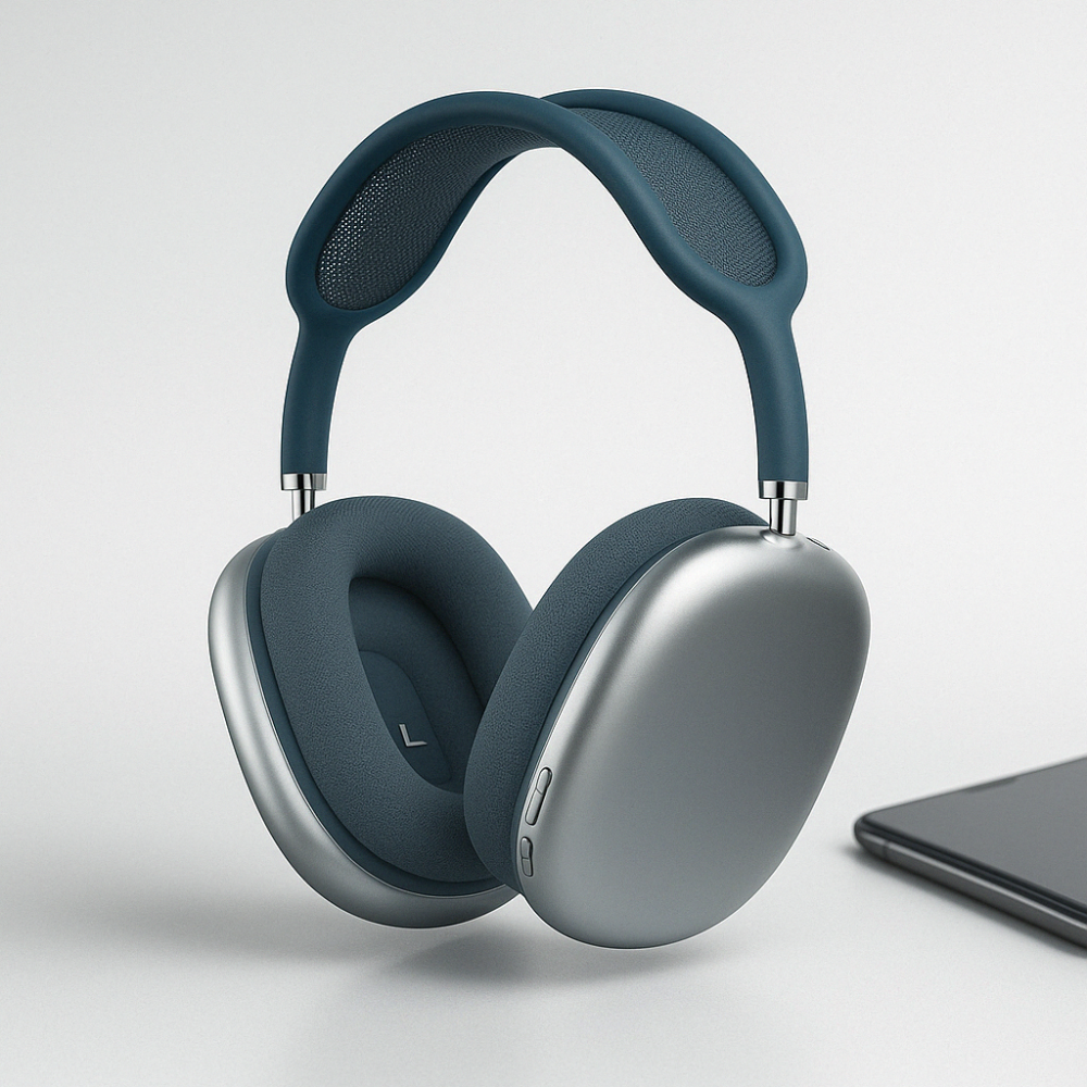 Auriculares inalámbricos Bluetooth con cancelación de ruido over-ear