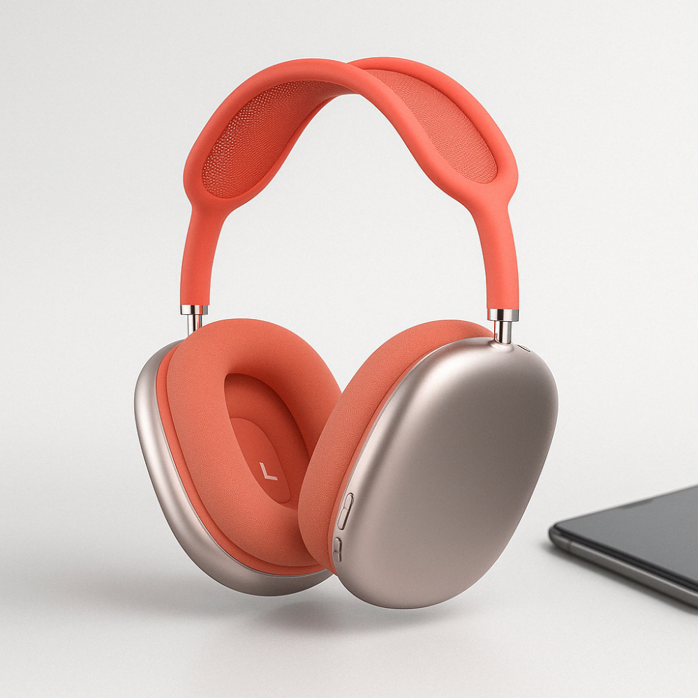Auriculares inalámbricos Bluetooth con cancelación de ruido over-ear