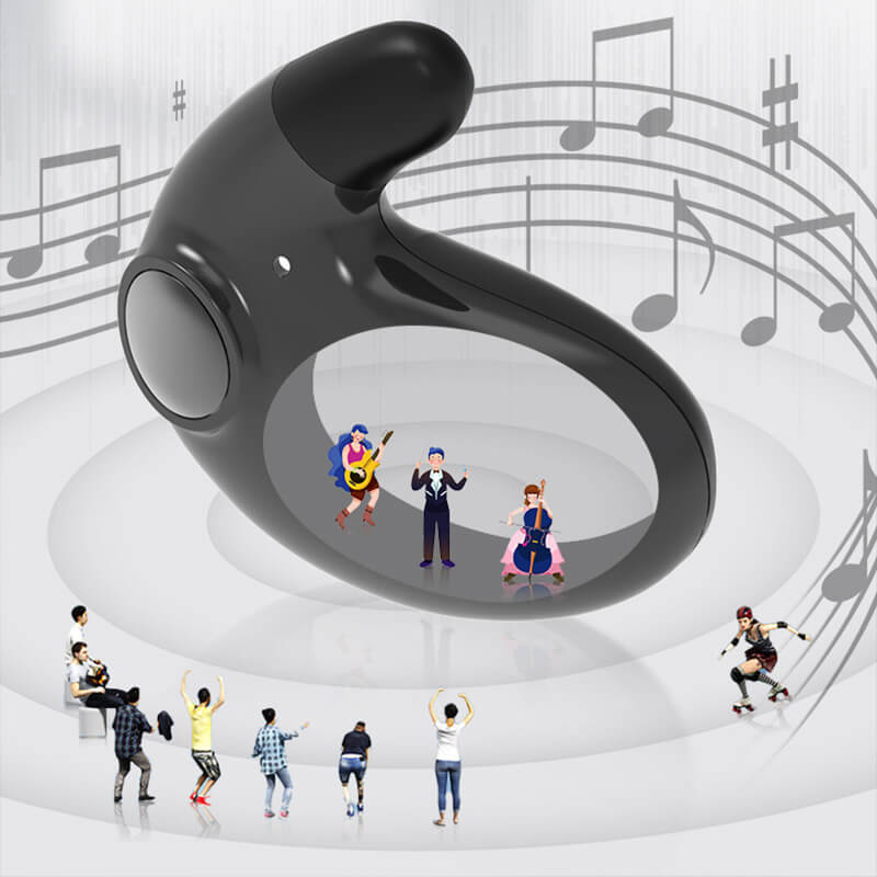 Auriculares inalámbricos invisibles para dormir IPX5 resistentes al agua