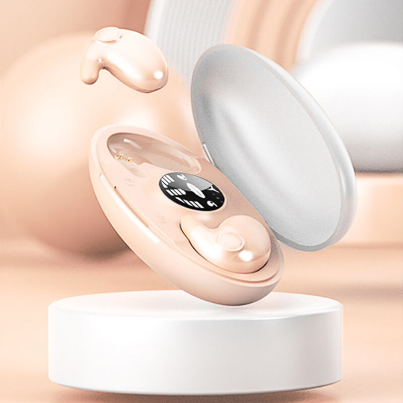 Auriculares inalámbricos invisibles para dormir IPX5 resistentes al agua