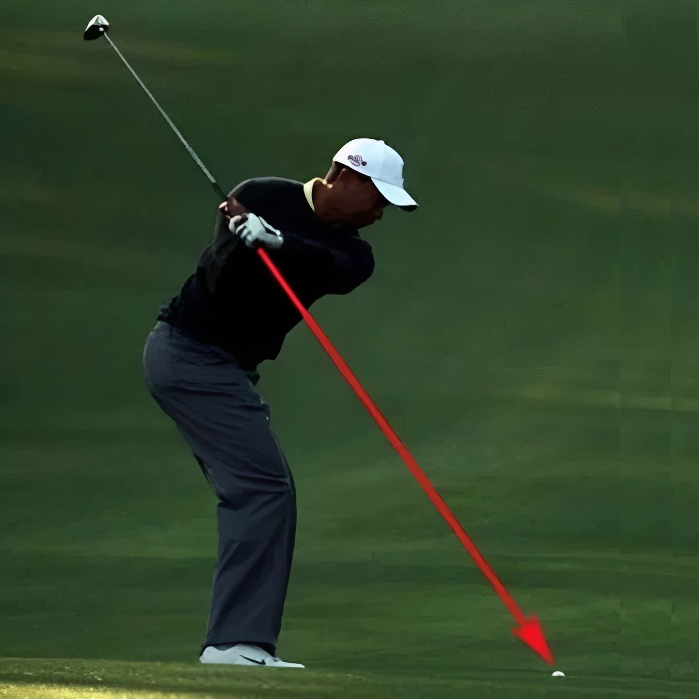 Ayuda de alineación láser para el swing de golf para práctica y mejora