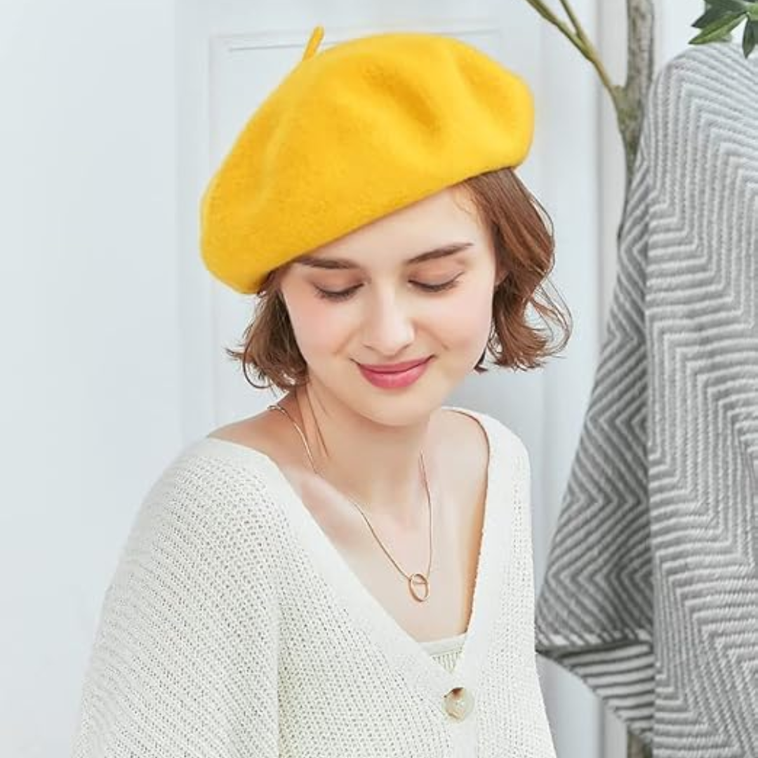 Boina francesa clásica de lana – Evelyne