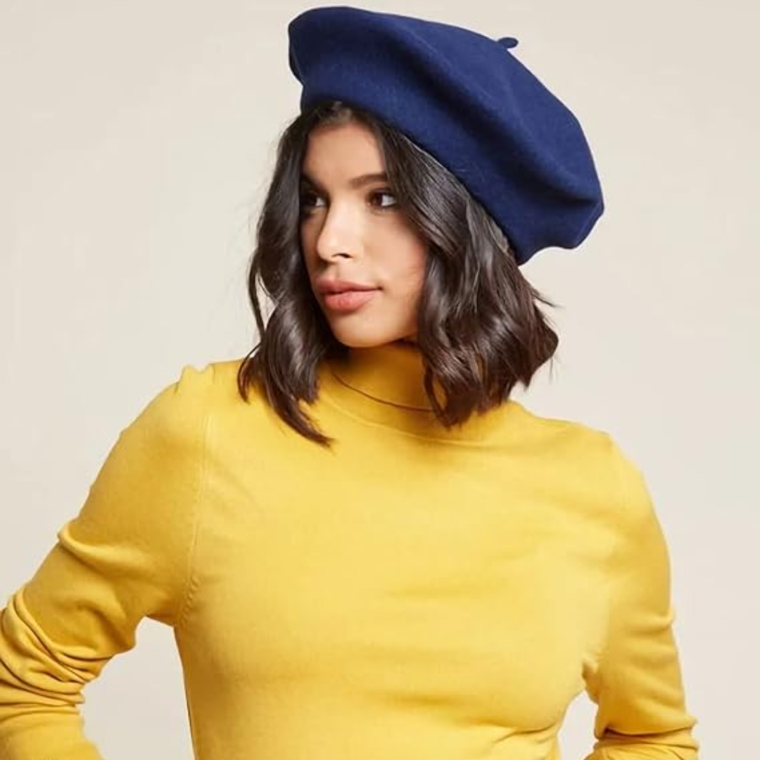 Boina francesa clásica de lana – Evelyne