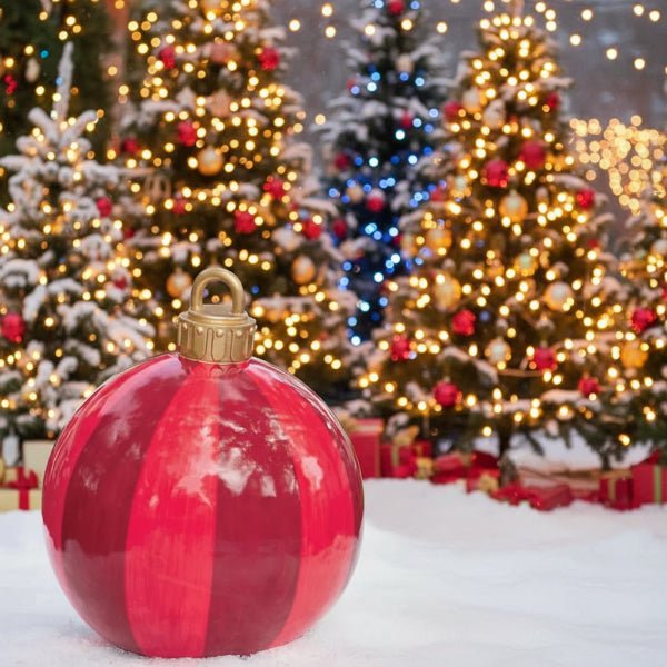 Bolas de Navidad grandes e hinchables para interior y exterior