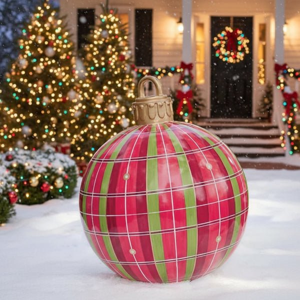 Bolas de Navidad grandes e hinchables para interior y exterior