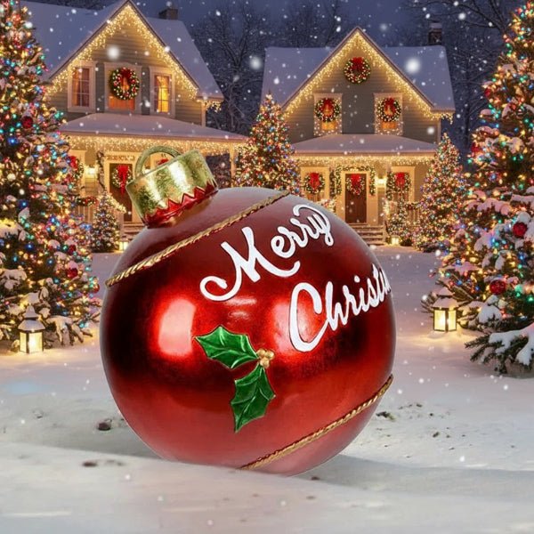 Bolas de Navidad grandes e hinchables para interior y exterior