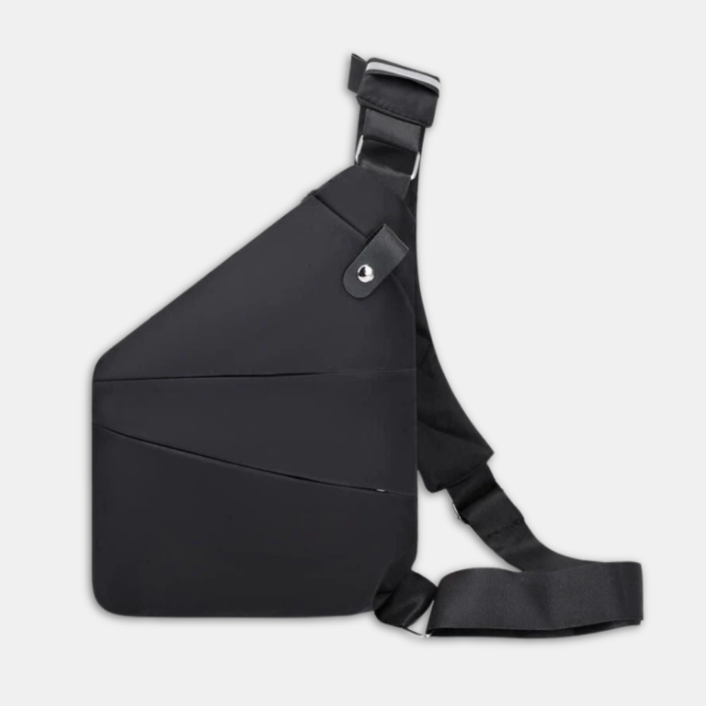 Bolso bandolera antirrobo con cremalleras ocultas