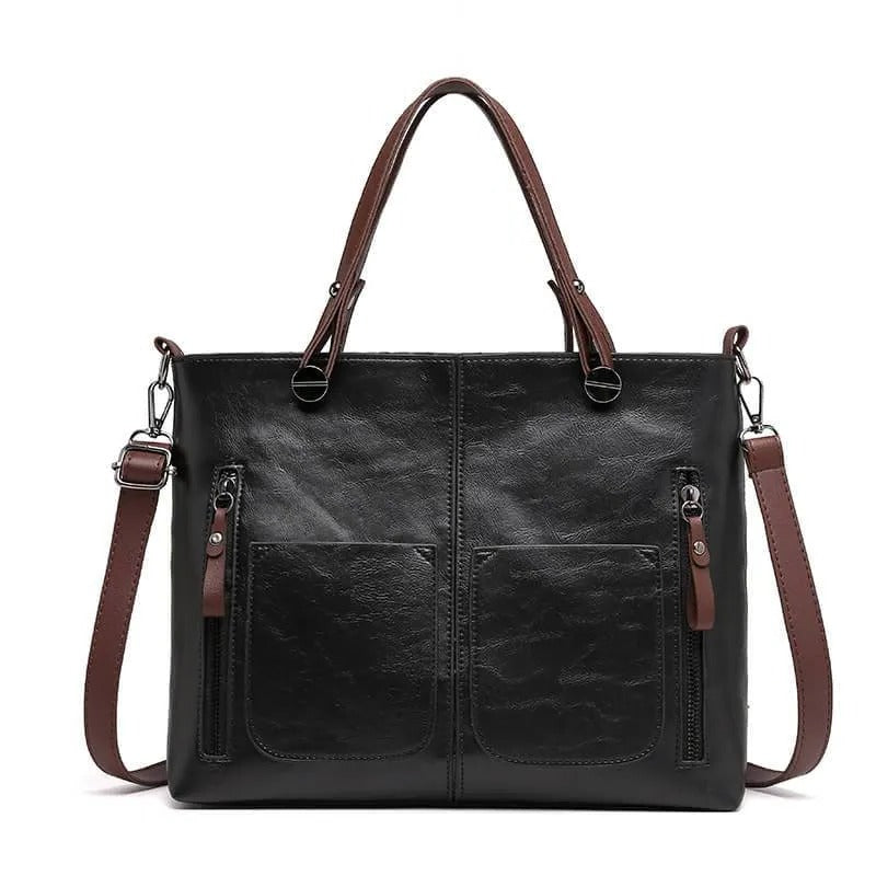 Bolso de piel elegante