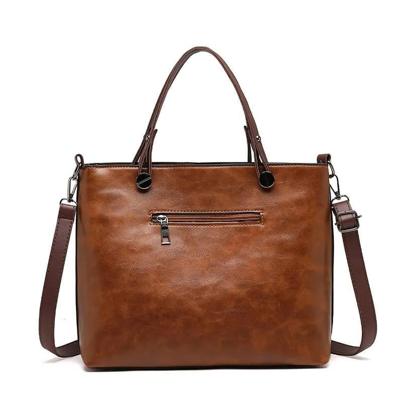 Bolso de piel elegante