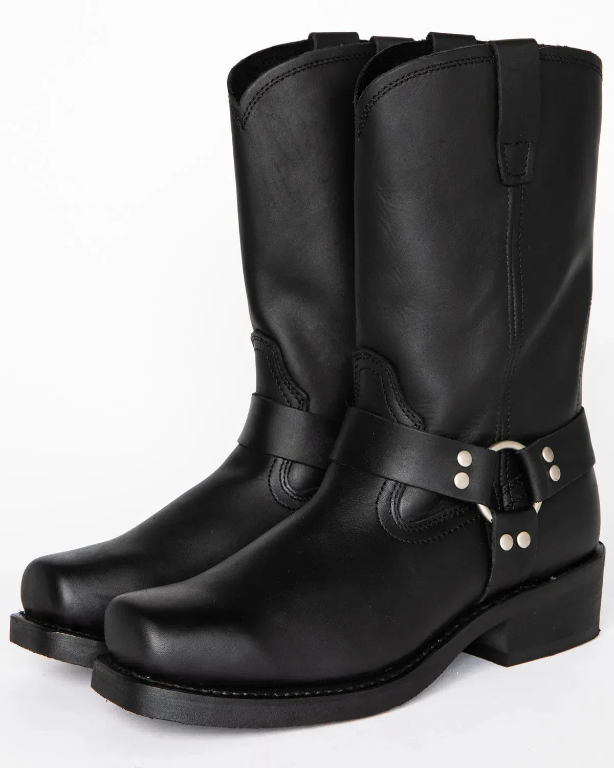 Botas harness para hombre de estilo robusto y uso diario