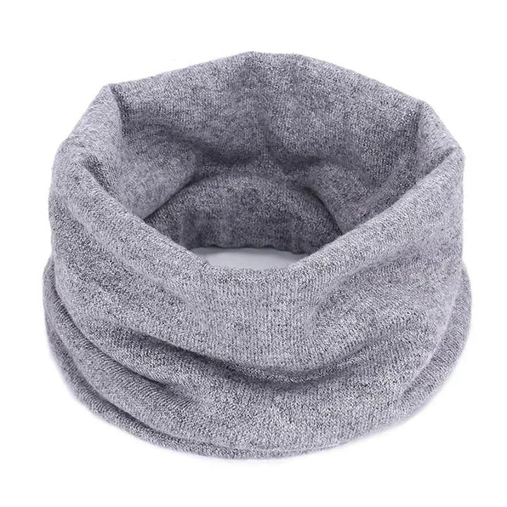 Bufanda de cachemira acogedora para invierno, cuello térmico con tejido ligero y transpirable