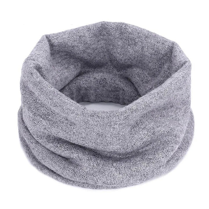 Bufanda de cachemira acogedora para invierno, cuello térmico con tejido ligero y transpirable