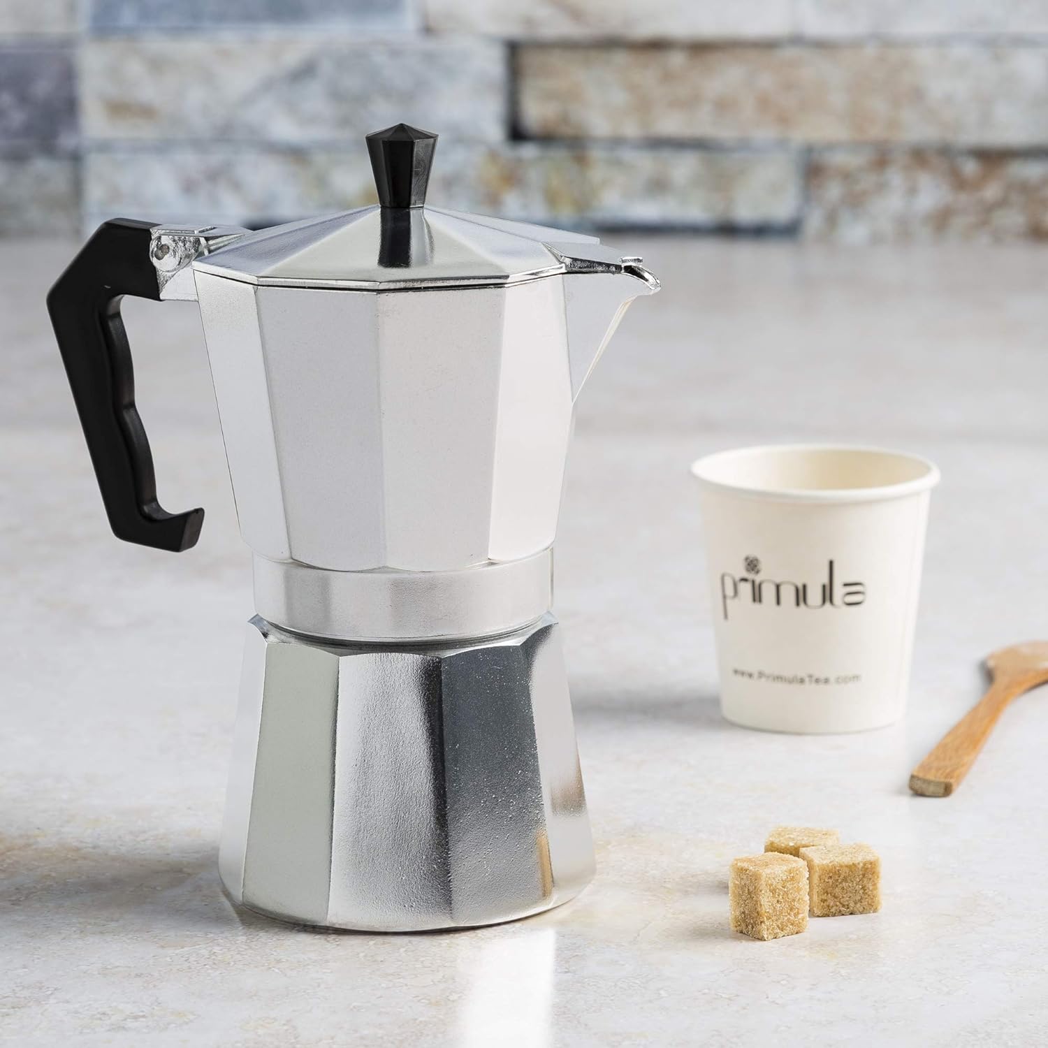 Cafetera Moka Clásica de Fogón para Café Espresso Italiano y Cubano