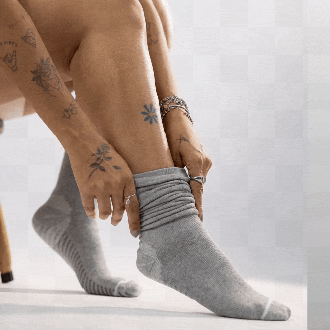 Calcetines de compresión de bambú para comodidad y soporte de piernas todo el día