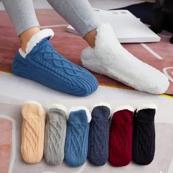 Calcetines térmicos antideslizantes de interior