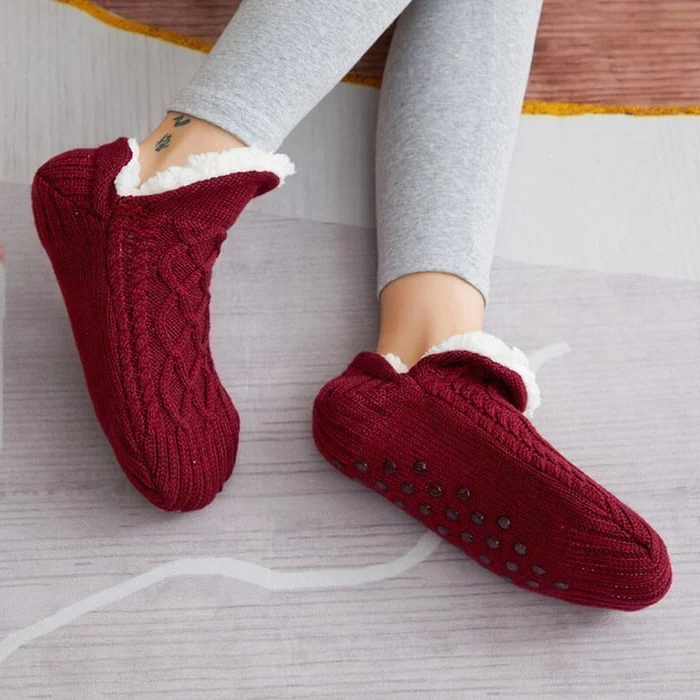Calcetines térmicos antideslizantes de interior