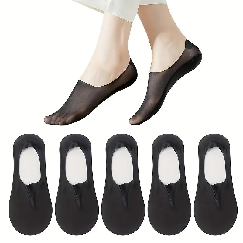 Calcetines tobilleros para mujer - Diseño transpirable y antideslizante