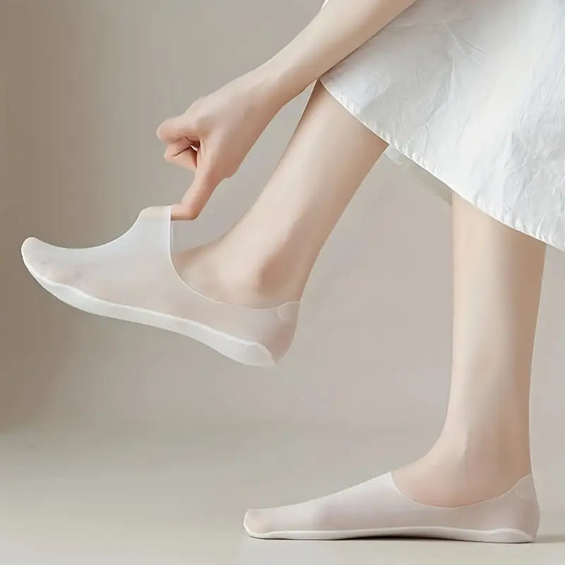 Calcetines tobilleros para mujer - Diseño transpirable y antideslizante