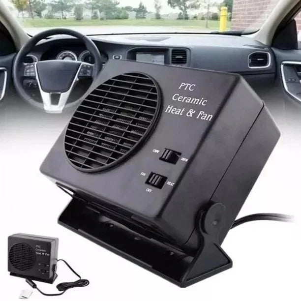 Calefactor de coche 150 W 300 W 12 V calefactor ventilador cerámico para coche