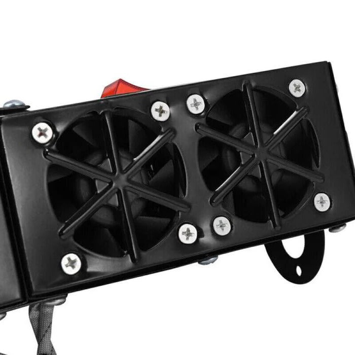 Calefactor eléctrico de coche de 500 W con calentamiento rápido y ventilador