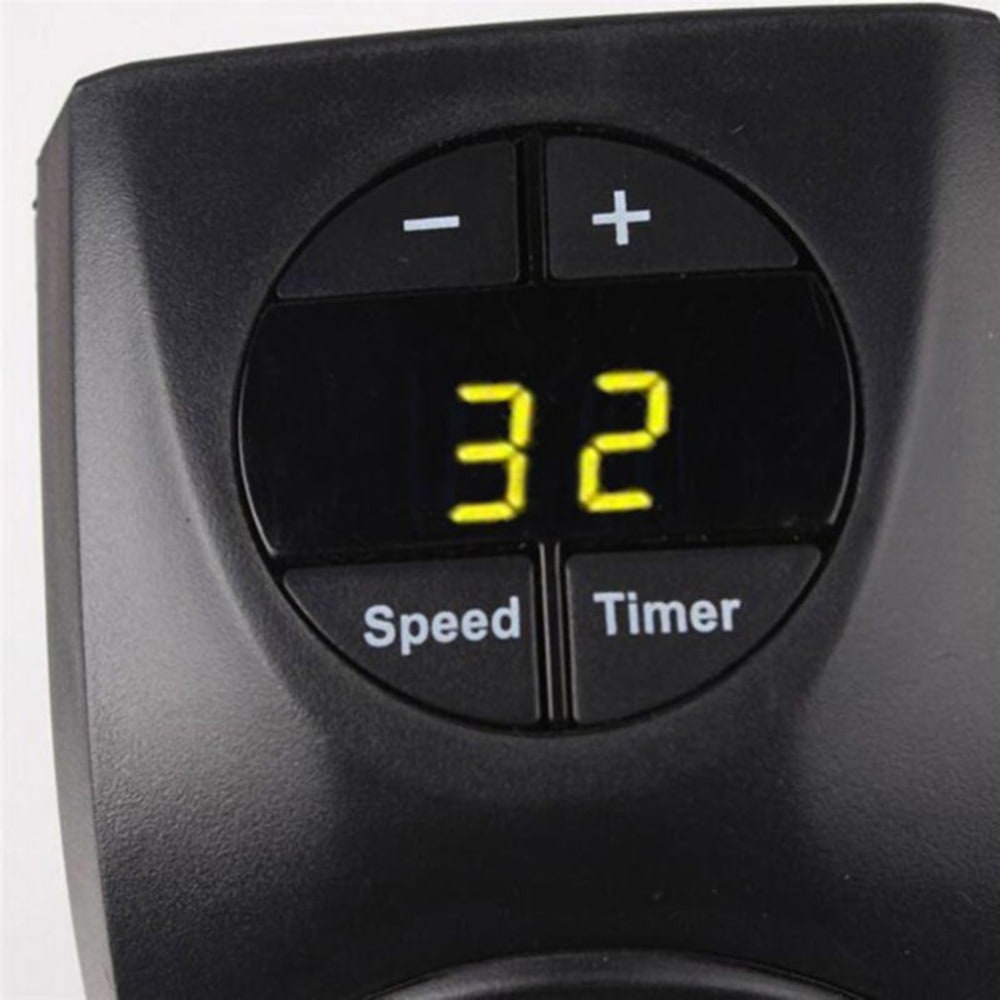 Calefactor Eléctrico de Enchufe Portátil con Pantalla Digital y Elementos Cerámicos