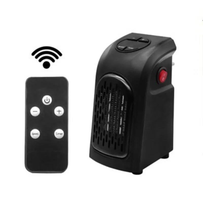 Calefactor Eléctrico de Enchufe Portátil con Pantalla Digital y Elementos Cerámicos